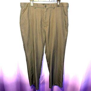 Haggar 38X30 Gray/Beige Dress Pants